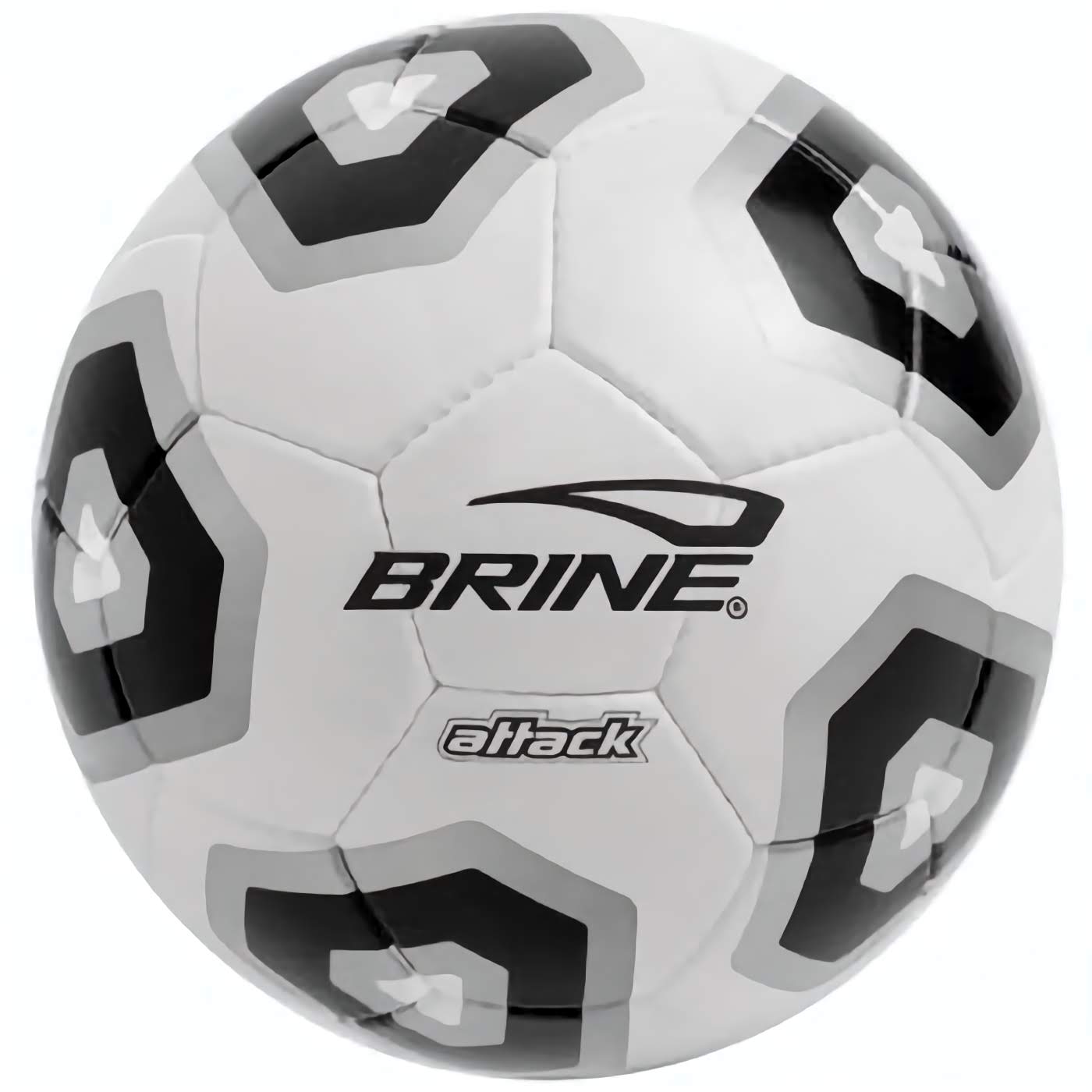 Brine Attack Soccer Ball White/Black - Best Buy Soccer